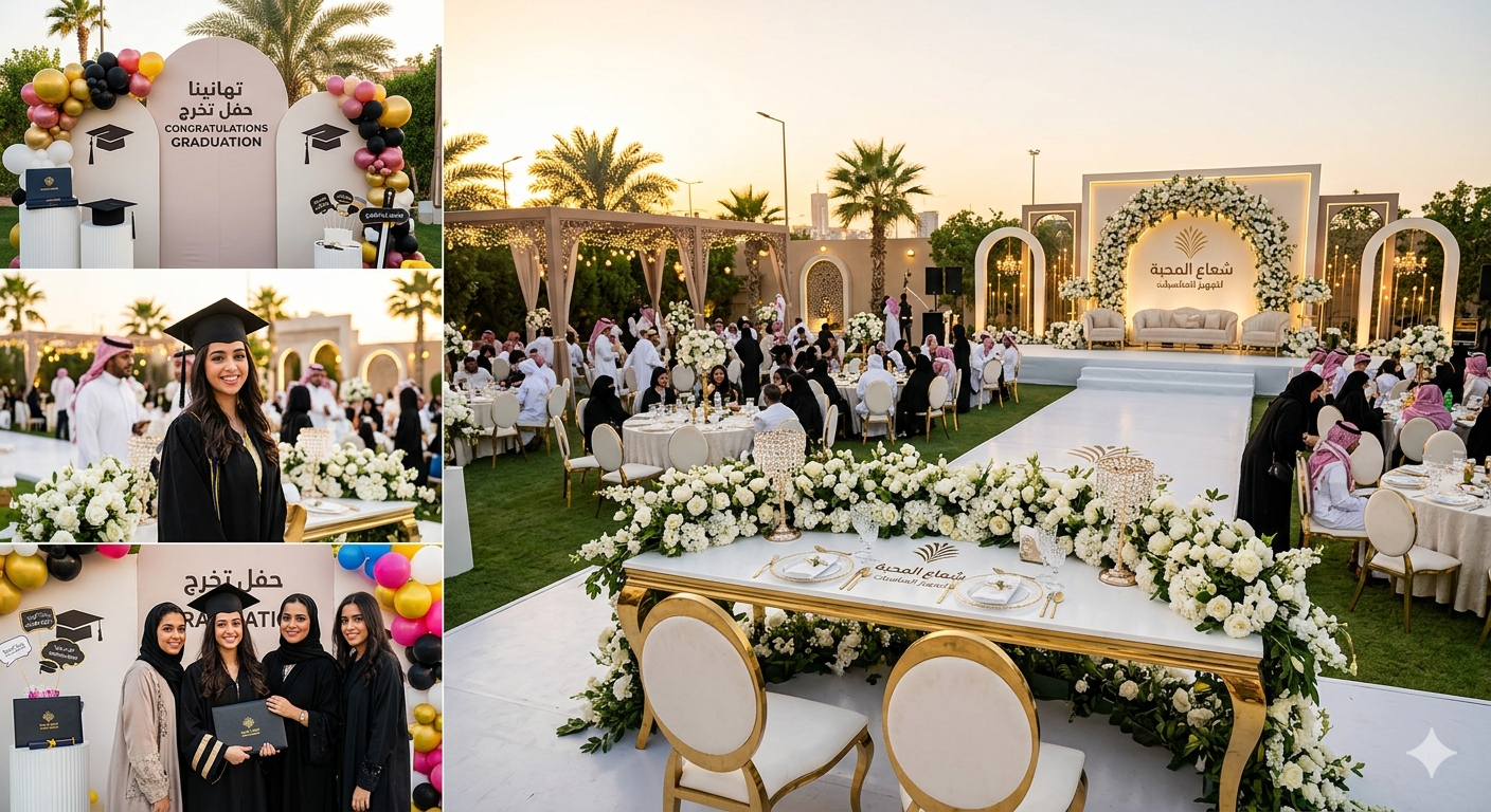 دليل التميز في تجهيز حفلات الاستقبال: